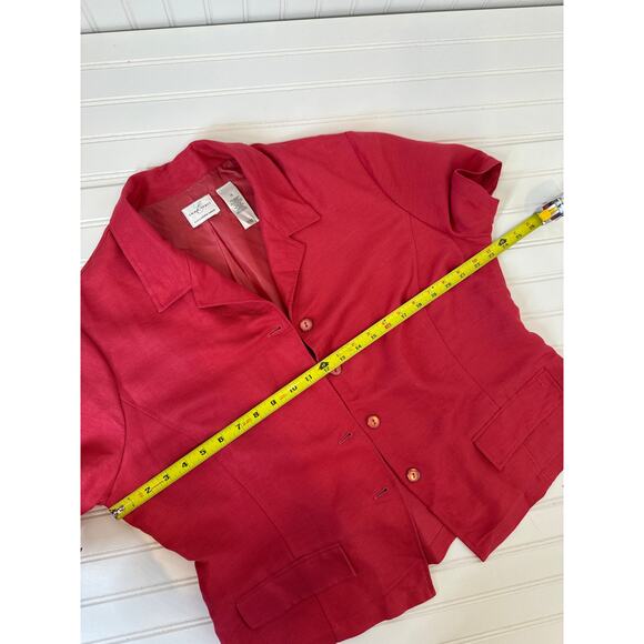 Emma James - Liz Claiborne Voir Voir Dress and Linen Blend Blazer Bundle Size 16 - Picture 8 of 10